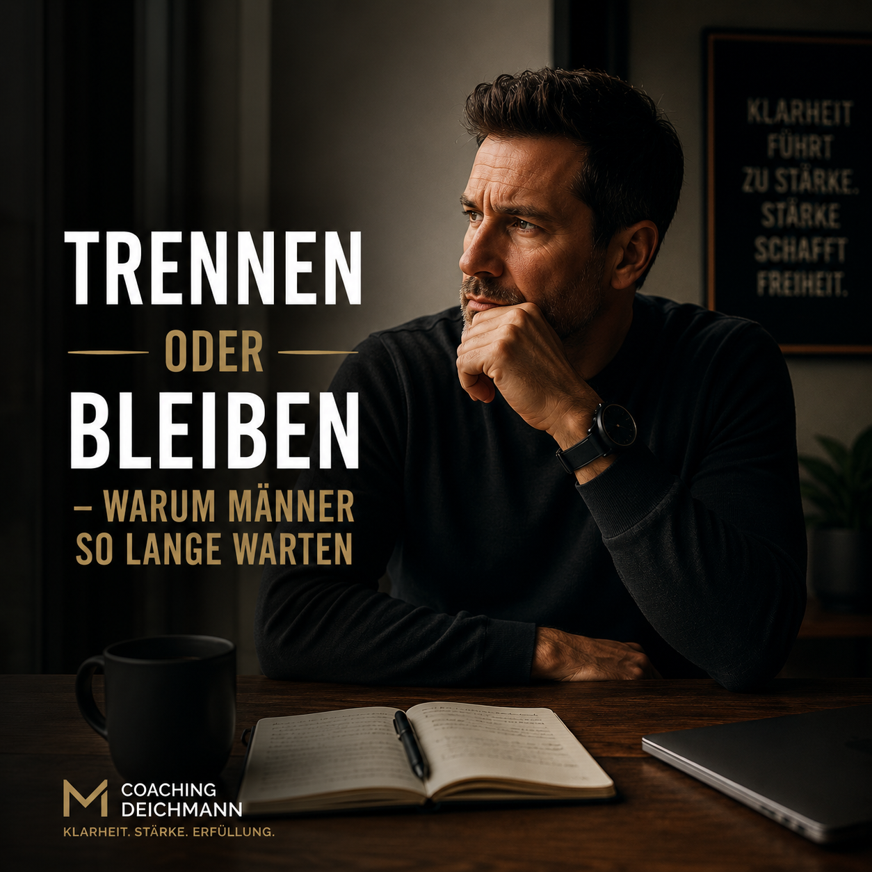Trennen oder bleiben – warum Männer so lange warten Coaching Deichmann