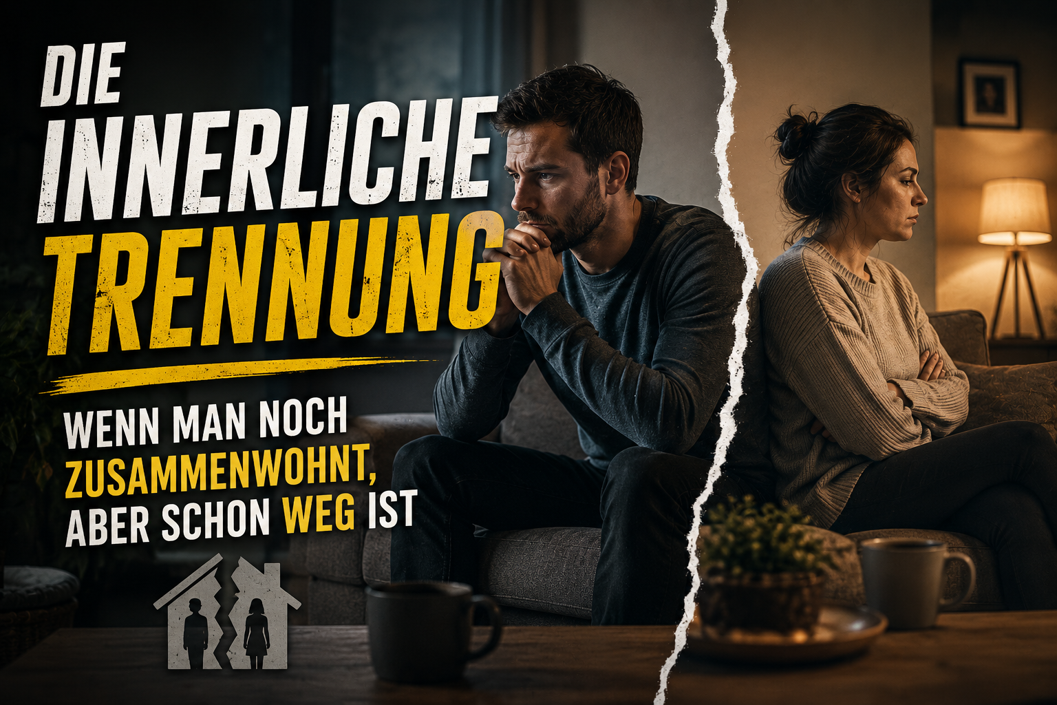Die innerliche Trennung – wenn man noch zusammenwohnt, aber schon weg ist