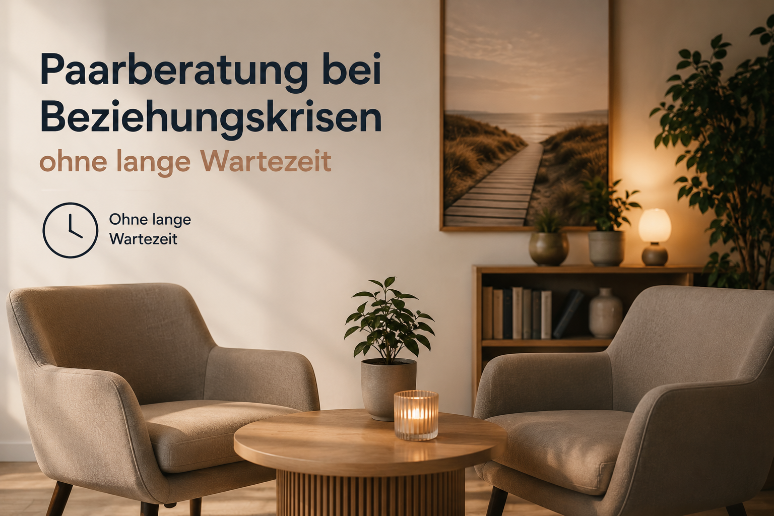 Paarberatung bei Beziehungskrisen – ohne lange Wartezeit