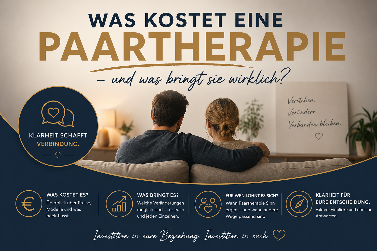 Was kostet eine Paartherapie – und was bringt sie wirklich?