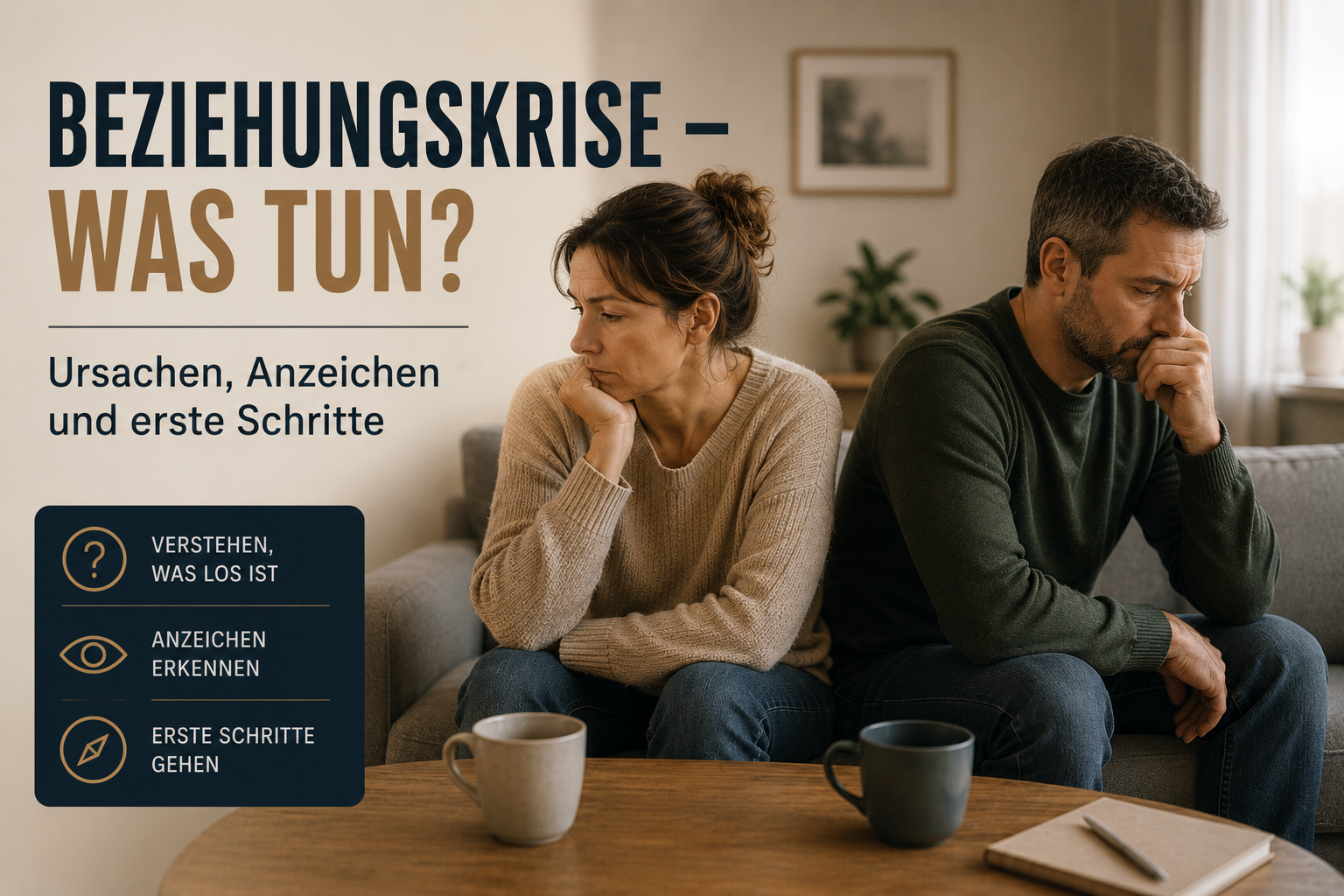 Beziehungskrise – was tun? Ursachen, Anzeichen und erste Schritte